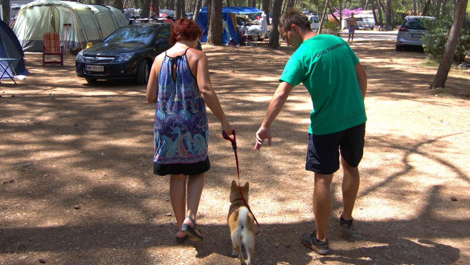 Campingurlaub mit Hund in Losinj Campingplatz Cikat